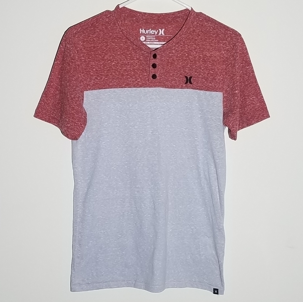 Hurley Short Sleeve Color Block Shirt S